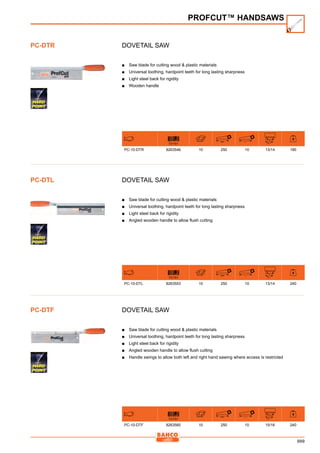 Bahco catalogue קטלוג באקו