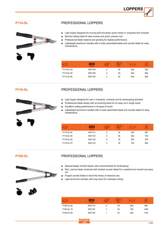 Bahco catalogue קטלוג באקו