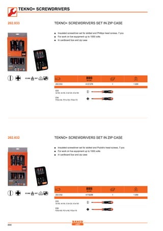 Bahco catalogue קטלוג באקו