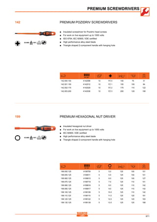 Bahco catalogue קטלוג באקו
