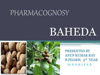Baheda by anup ray | PPTX