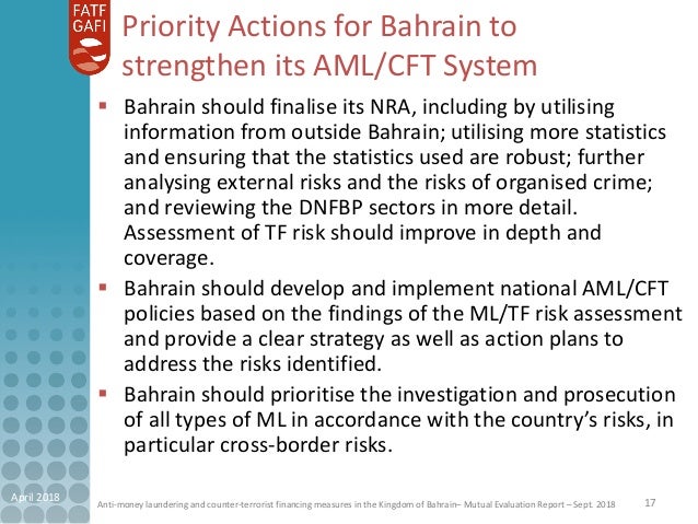 Bahrain S Measures To Combat Money Laundering And Terrorist Financing