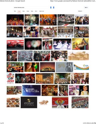 Bahrain festivals photos | PDF