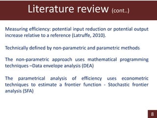 Technical efficiency in beef cattle production in Botswana: a stochastic metafrontier approach