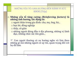 PPT  KHOA HỌC HÀNH VI Bài 1 Hành vi và thay đổi hành vi Bài 2 Kỹ năng  truyền thông GDSK PowerPoint Presentation  ID5938738