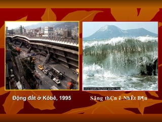 Sãng thÇn ë NhËt B¶n Động đất ở Kôbê, 1995 