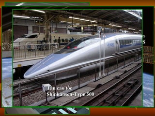 Sở giao dịch chứng khoán Tokyo. Module Kibo nhìn từ trạm không gian quốc tế ISS Tàu cao tốc Shinkansen-Type 500 