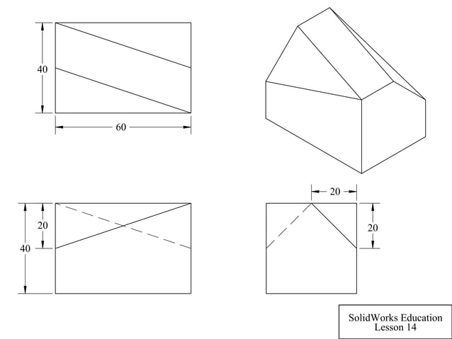hoccokhi.vn Bài tập lệnh extrude trong Solidworks | PDF