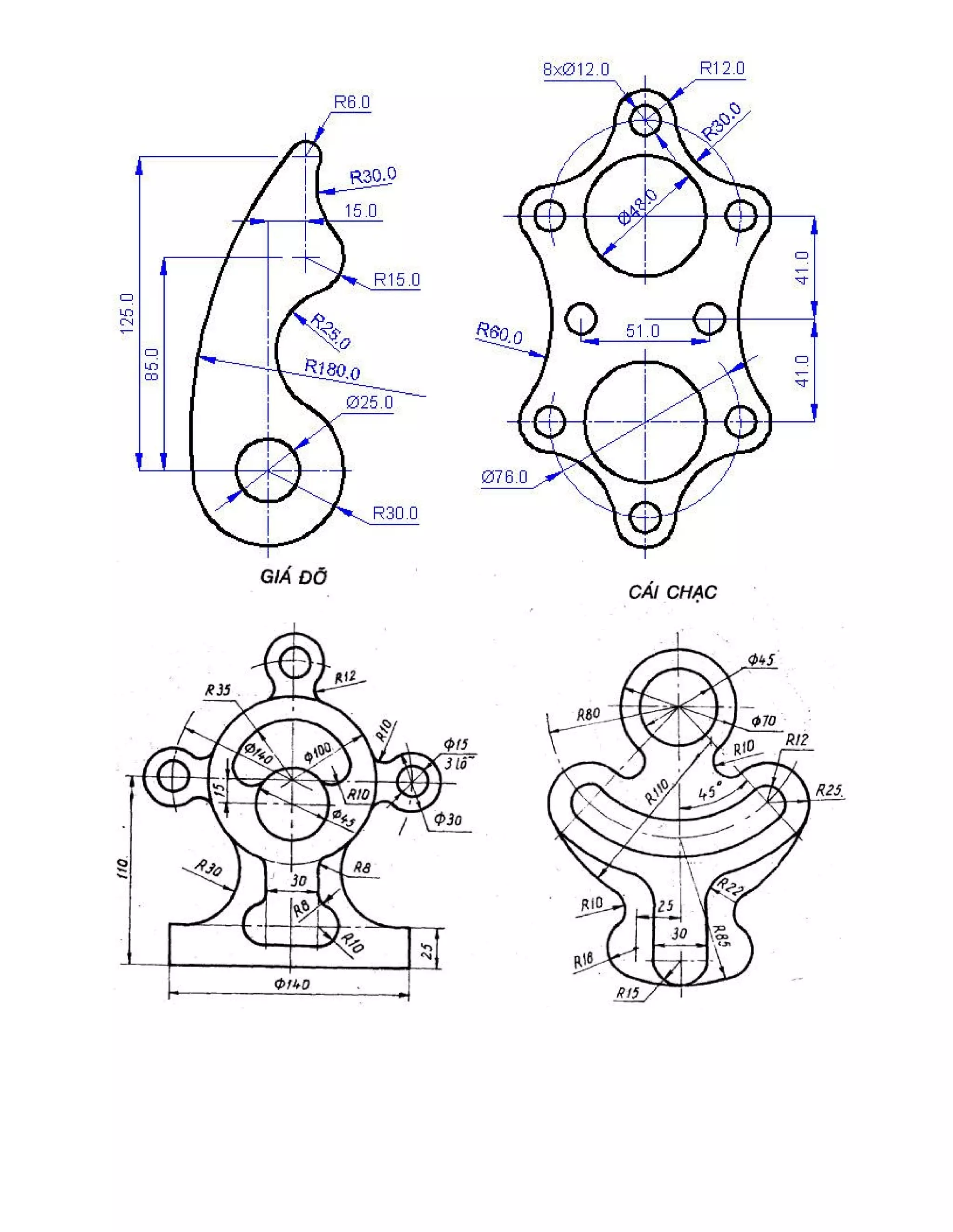 Bài tập Solidworks từ căn bản đến nâng cao - bai-tap-solidworks | PDF