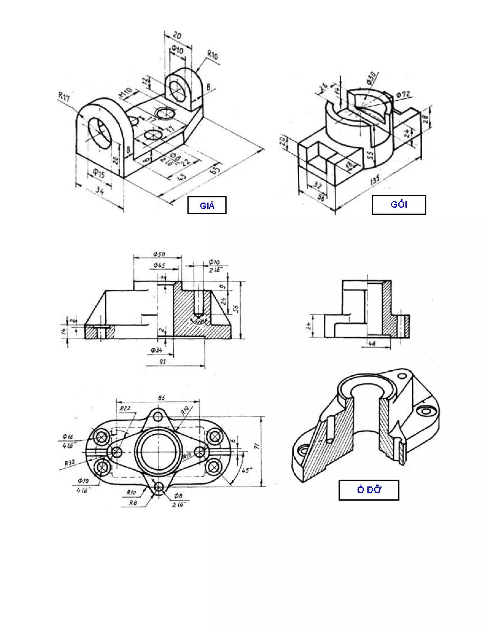 Bài tập Solidworks từ căn bản đến nâng cao - bai-tap-solidworks | PDF