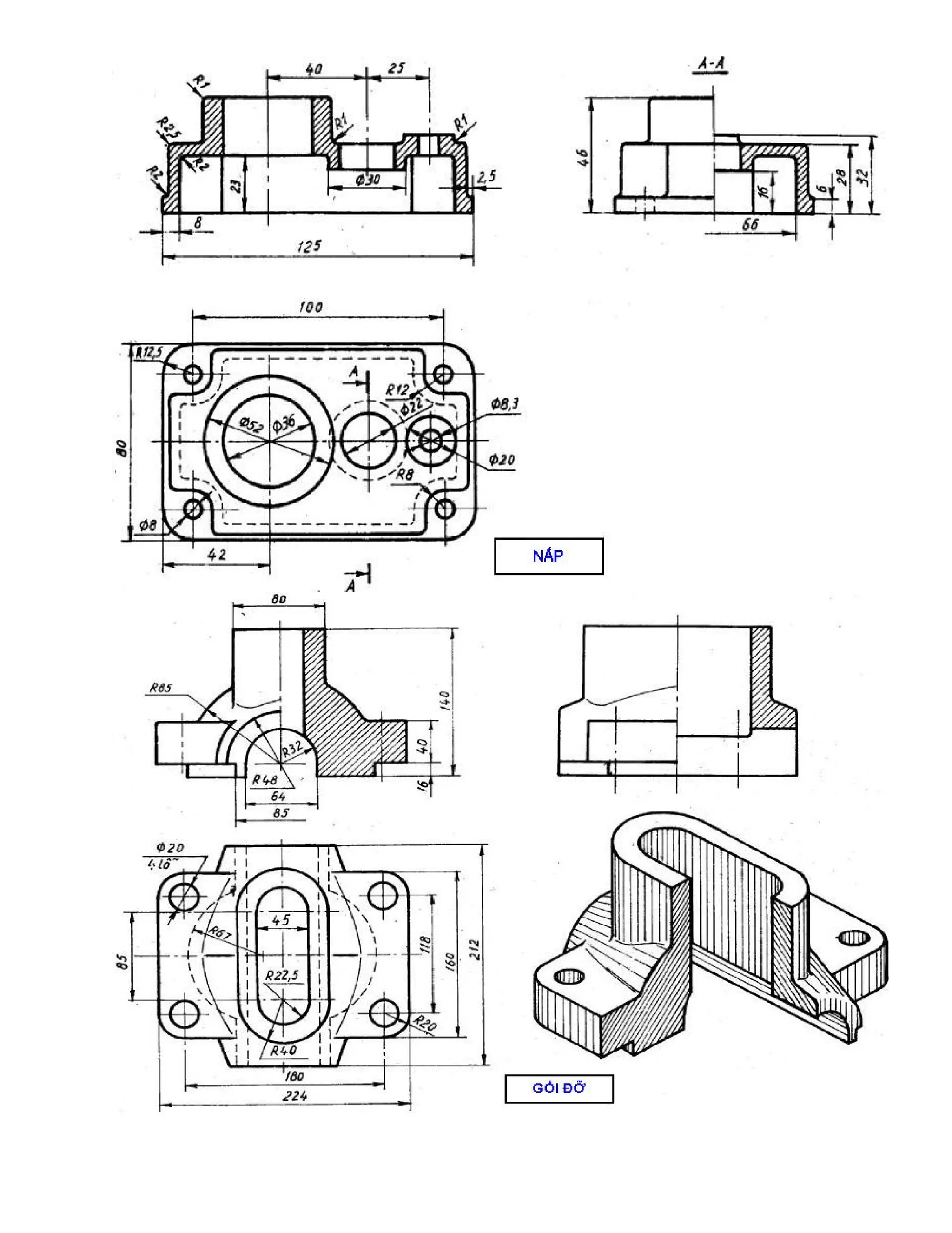 Bài tập Solidworks từ căn bản đến nâng cao - bai-tap-solidworks | PDF