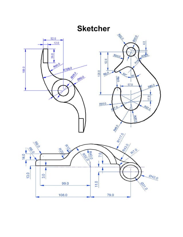 Bài tập Solidworks từ căn bản đến nâng cao - bai-tap-solidworks | PDF