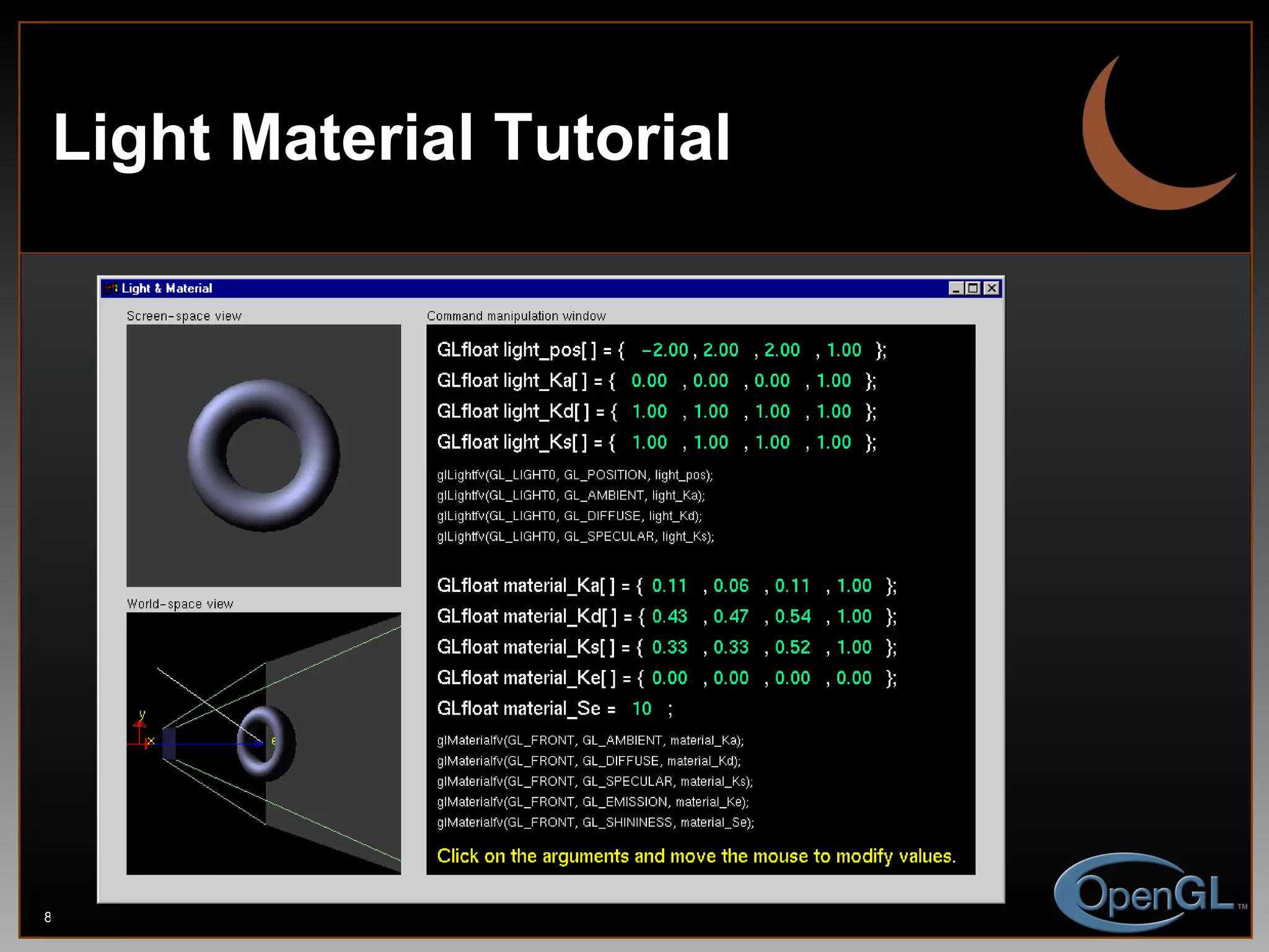 Light Material Tutorial 