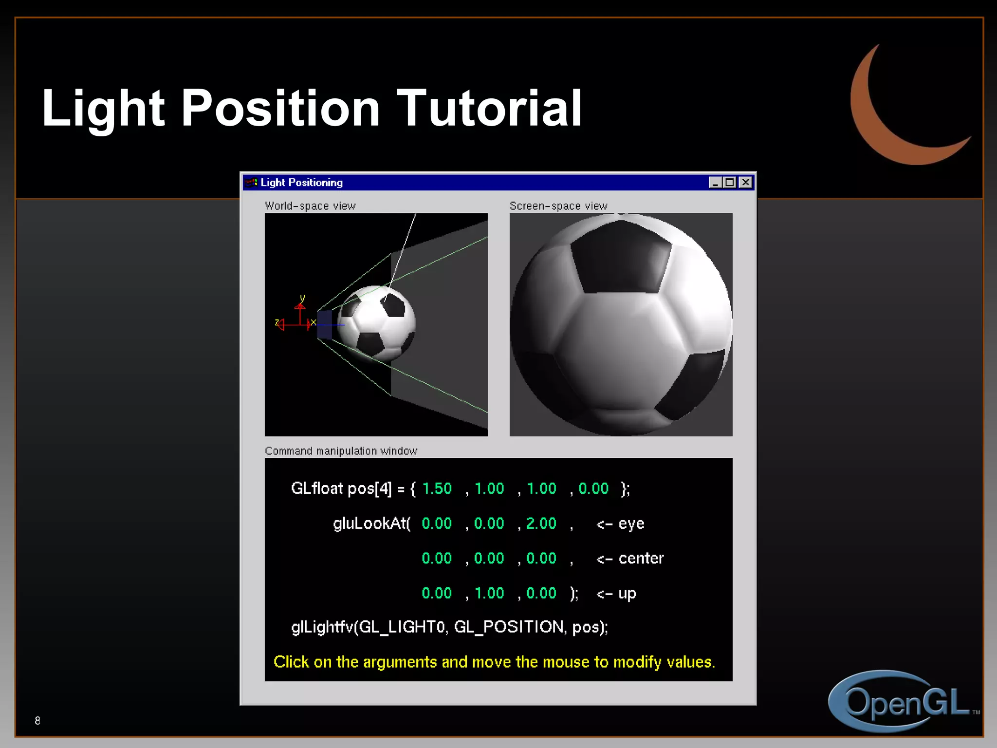 Light Position Tutorial 