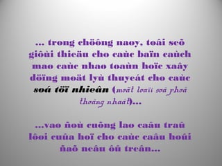 ... trong chöông naøy, toâi seõ
giôùi thieäu cho caùc baïn caùch
maø caùc nhaø toaùn hoïc xaây
döïng moät lyù thuyeát cho caùc
soá töï nhieân (moät loaïi soá phoå
thoâng nhaát)...
...vaø ñoù cuõng laø caâu traû
lôøi cuûa hoï cho caùc caâu hoûi
ñaõ neâu ôû treân...
 