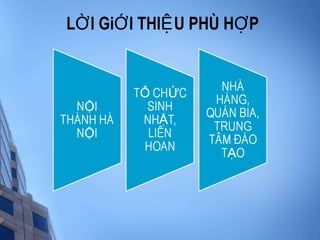 L I Gi I THI U PHÙ H PỜ Ớ Ệ Ợ
 