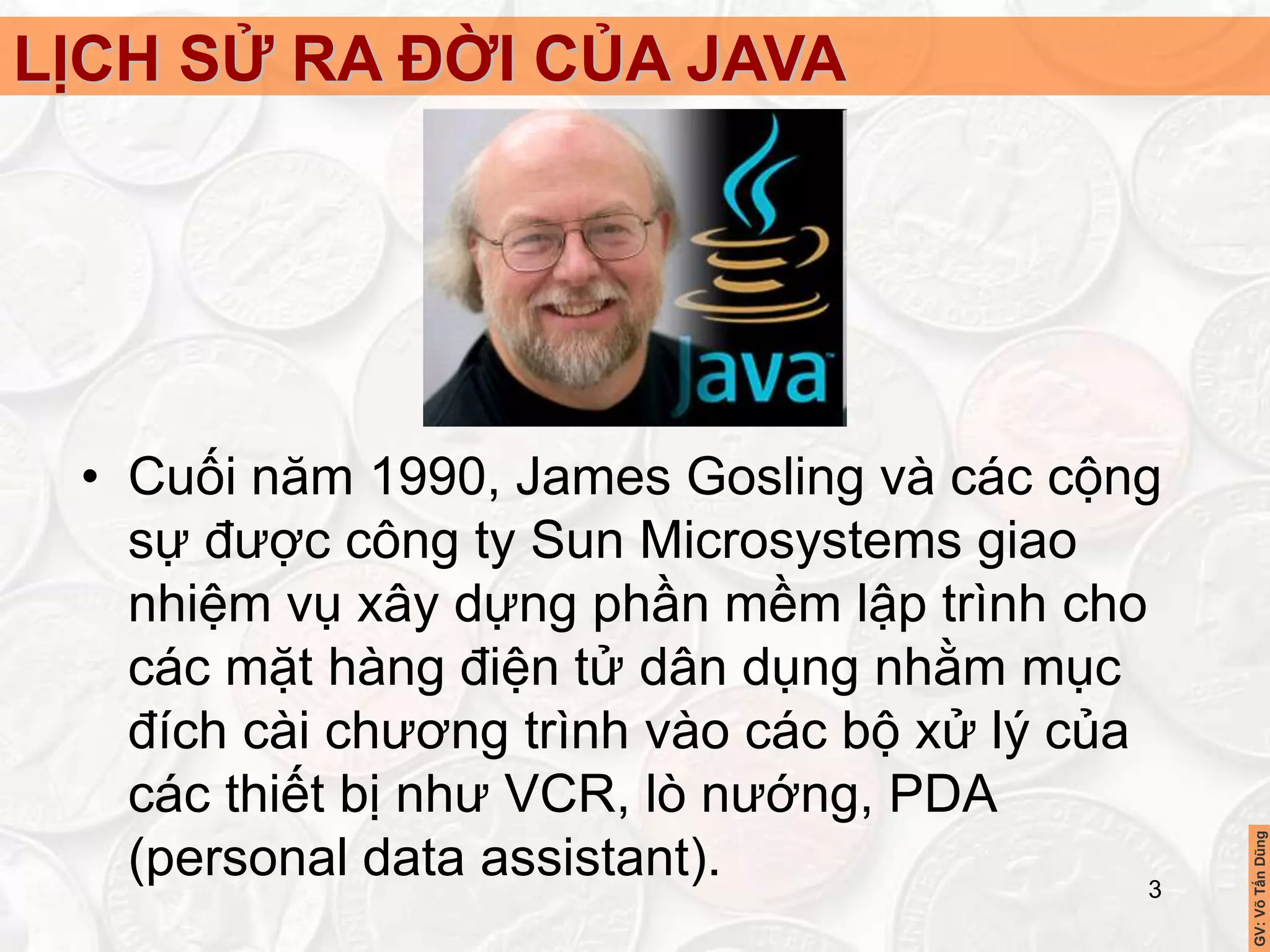 Bài giảng lập trình Java cơ bản - Java Programming | PPT