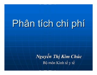 Bai 2  Phan Tich Chi Phi
