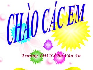 Trường THCS Chu Văn An
 