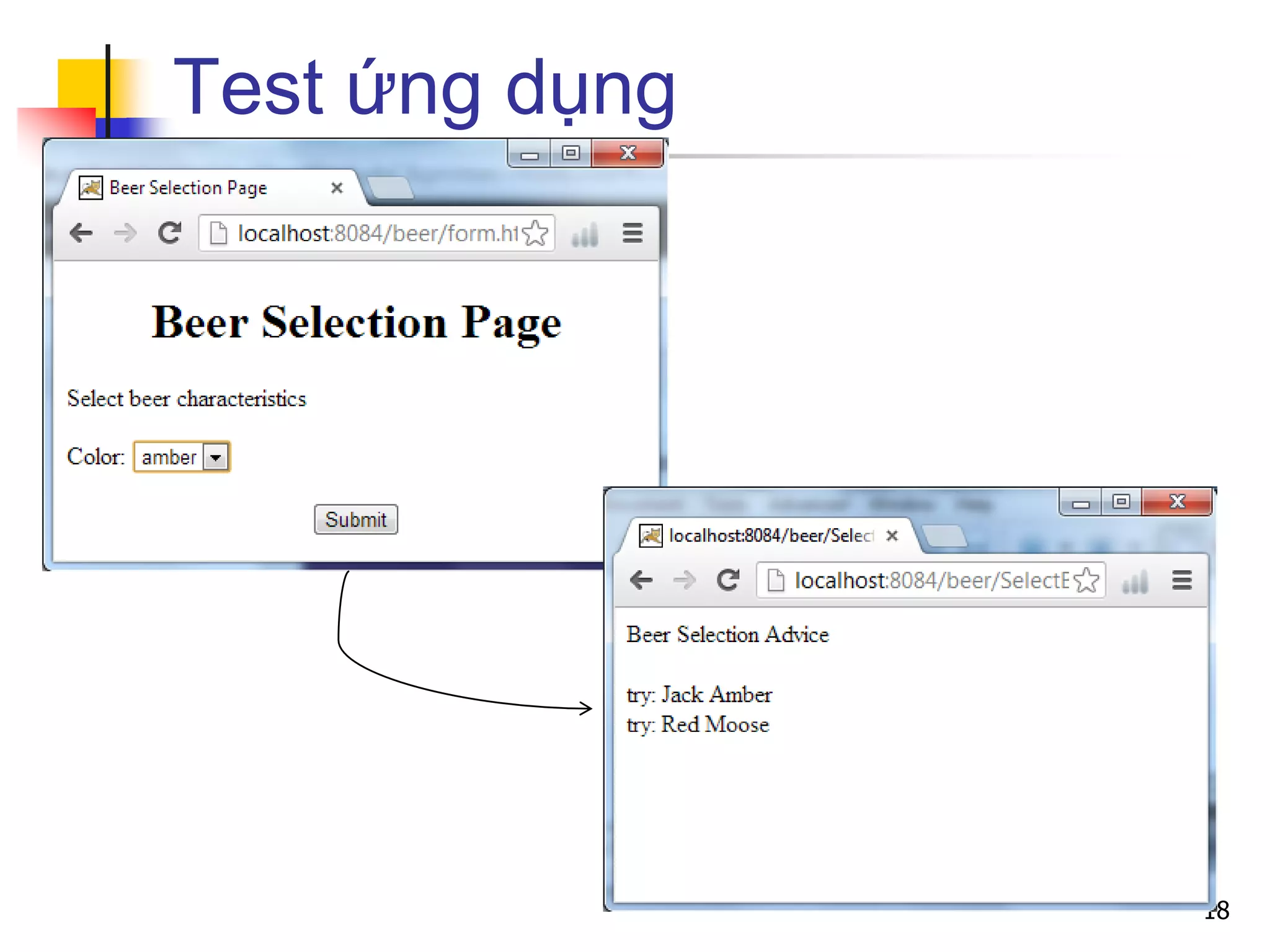 Test ứng dụng
18
 