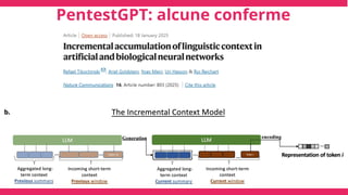 PentestGPT: alcune conferme
 