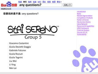 any questions?

您要找的是不是: any questions?




   Giacomo Costantini
   Giulia Devietti Goggia
   Gabriele Falcone
   Giulia Ricciuti
   Giulia Tognini
   Liu Wei
   Li Ying
   Mei Lei
 