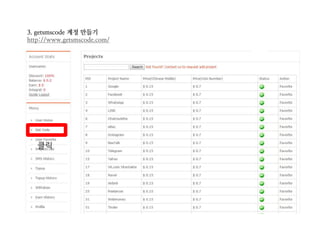 3. getsmscode 계정 만들기
http://www.getsmscode.com/
클릭
 