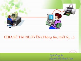 CHIA SẺ TÀI NGUYÊN (Thông tin, thiết bị,…)

NhómHồng Ân
Ngô 23:
Ngô Hồng Ân-K36.103.001
Nguyễn Thị Thanh Xuân
Nguyễn Thị Thanh Xuân-K36.103.090

 