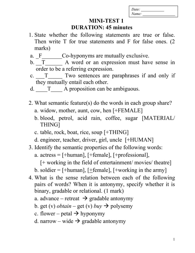 Semantic Exercise Docx