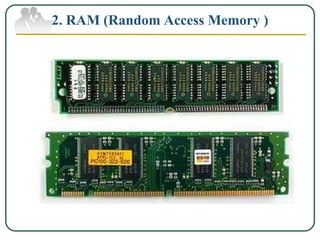 2. RAM (Random Access Memory )
 