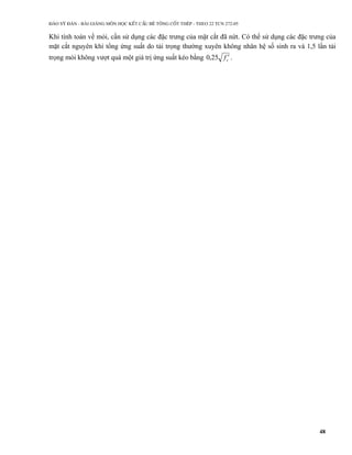 Bai giang ket cau btct version1 | PDF