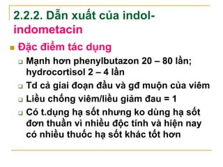  Độc tính
 Rối loạn tiêu hóa, loét dạ dày
 Chóng mặt, nhức đầu (công
thức hóa học gần giống
serotonin)
 