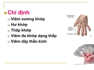 2.2.3.Dẫn xuất của phenylacetic
– diclofenac (voltaren)
 Tác dụng
 Chống viêm trong viêm khớp mạn tương
tự như aspirin
...