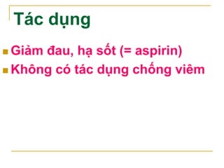 Cơ chế tác dụng
 Xem tài liệu
 