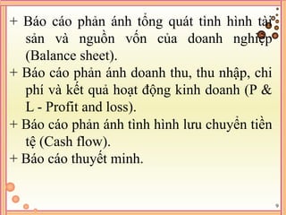 Bai giang phan tich tai chinh | PDF
