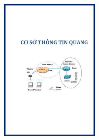CƠ SỞ THÔNG TIN QUANG
 