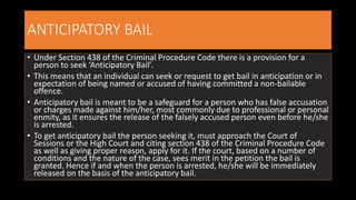 Bail In India 2019 PPT - LAW India Bail | PPTX