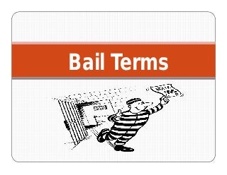 Bail Terms

 