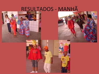 RESULTADOS - MANHÃ 