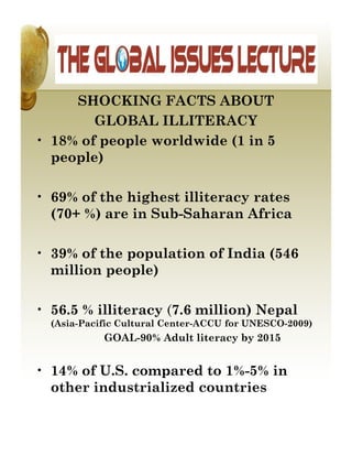 Bailey Illiteracy Economic Dev Pdf | PDF