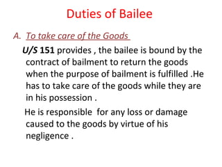 Bailment | PPT