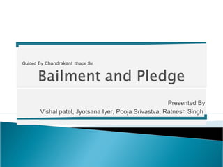 Presented By
Vishal patel, Jyotsana Iyer, Pooja Srivastva, Ratnesh Singh
Guided By Chandrakant Ithape Sir
 