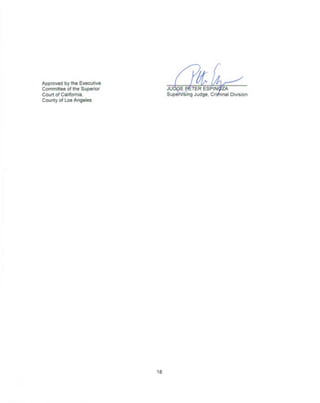 Approved by the Executive
Committee of the Superior
Court of California,
County of Los Angeles
 