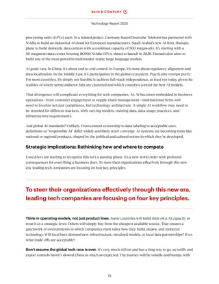 Bain & Company 2025 Technology - Insights | PDF