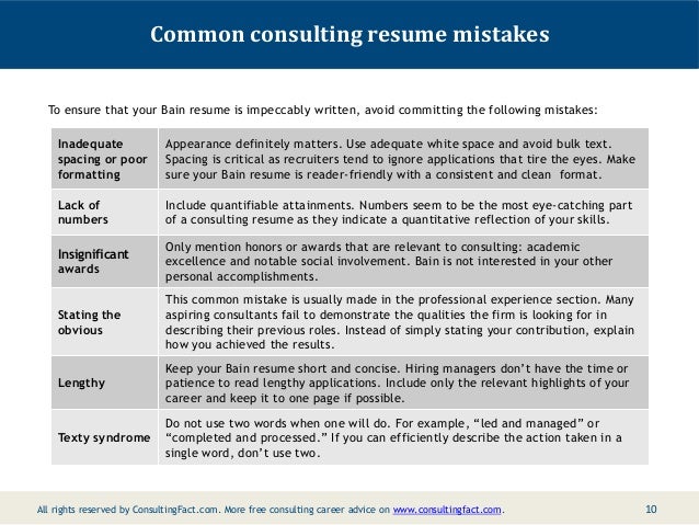 10 resume words not use