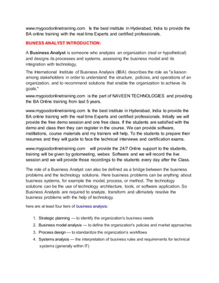 Ba introduction | DOCX