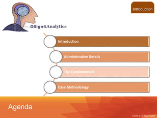 Introduction
©2016 L. SCHLENKER
Agenda
Introduction
Administrative Details
The Fundamentals
Case Methodology
 