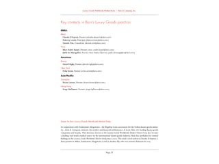 Bain worldwide luxury goods report 2014