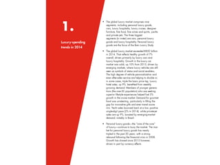 Bain worldwide luxury goods report 2014