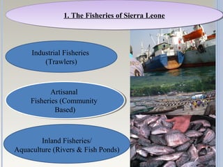 Industrial Fisheries
(Trawlers)
Artisanal
Fisheries (Community
Based)
Artisanal
Fisheries (Community
Based)
Inland Fisheri...